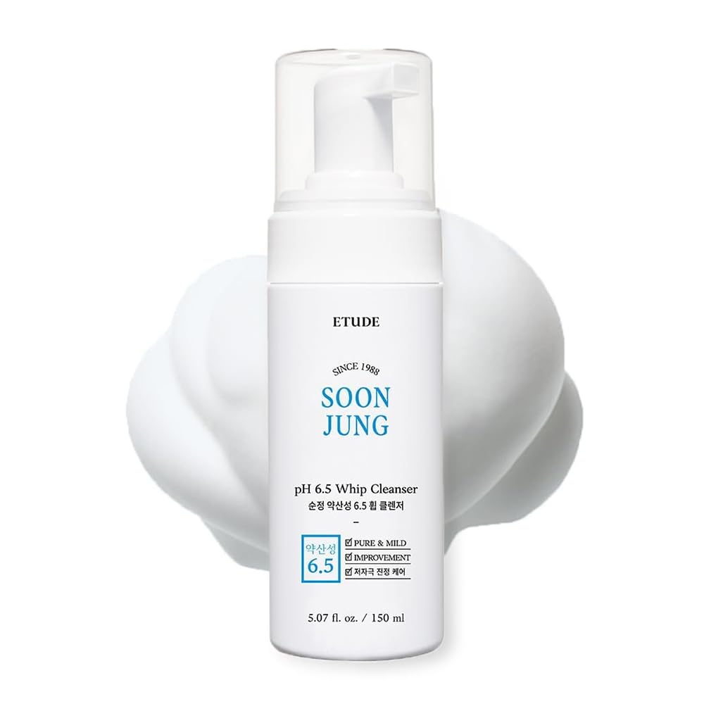 ETUDE SoonJung espuma suave al aplicar, limpieza delicada para piel sensible