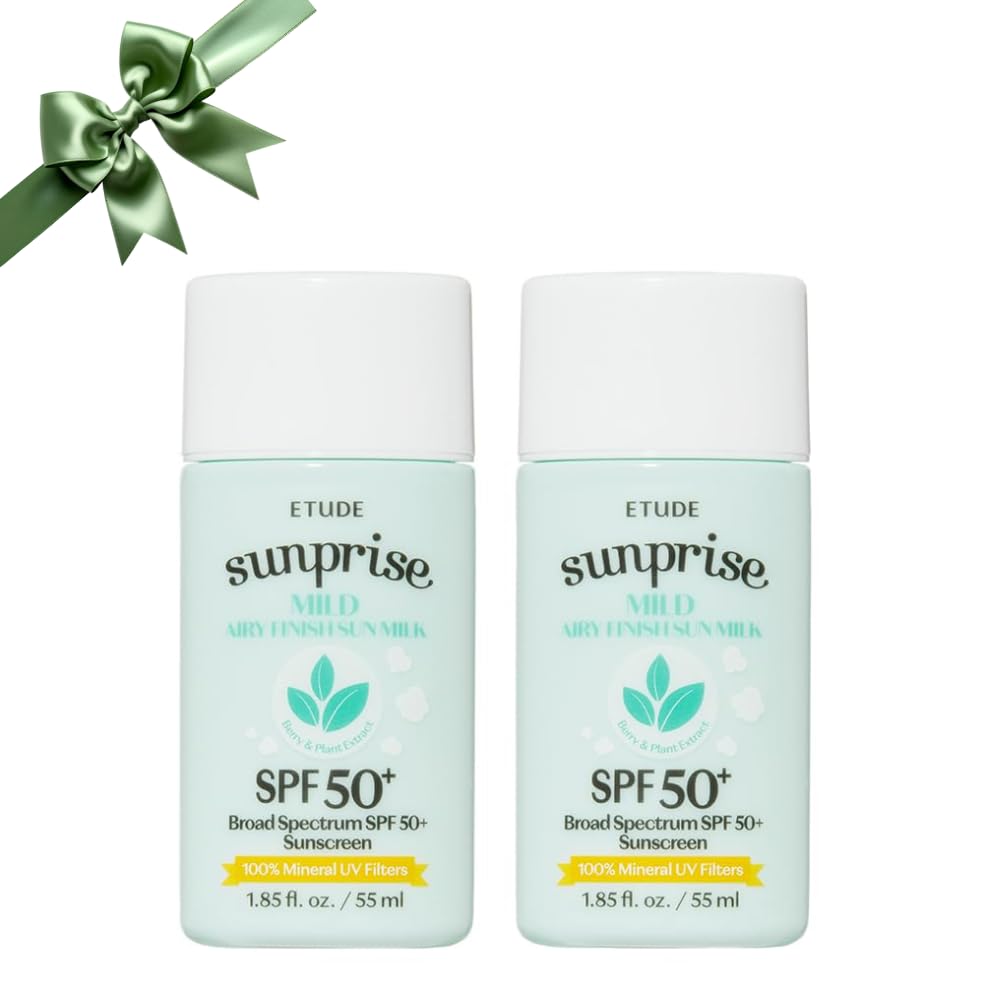 ETUDE Sunprise Duo 55ml: empaque elegante para regalo y cuidado diario.
