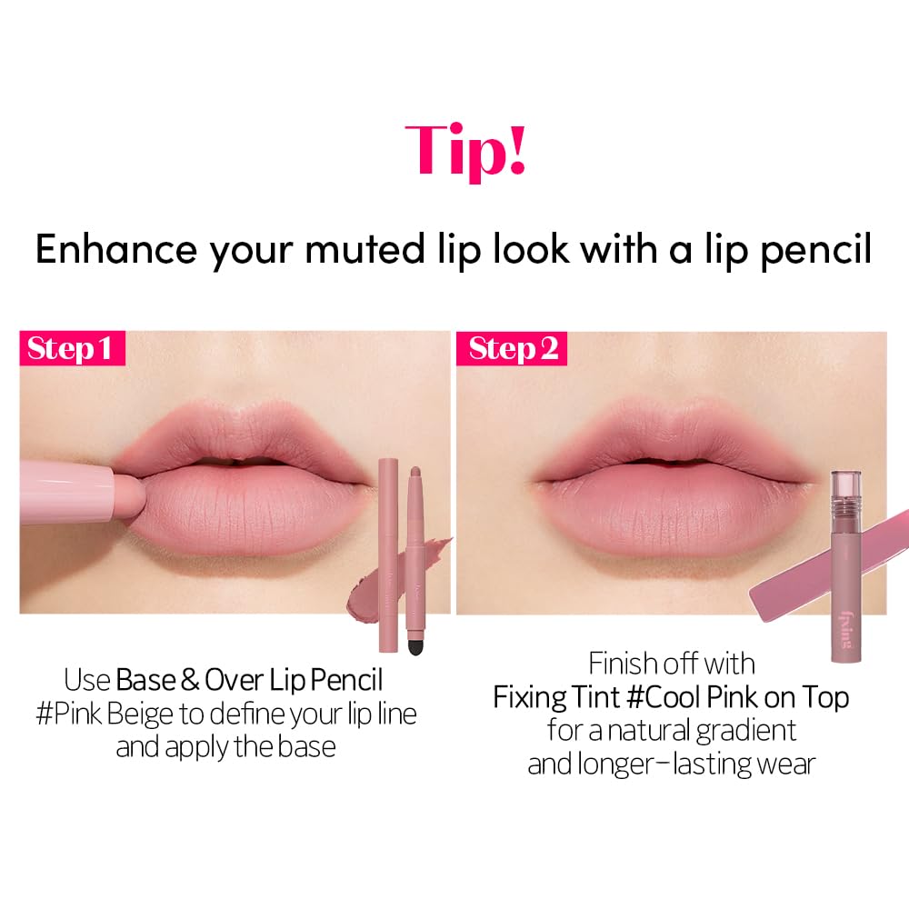 ETUDE Tinta Fijación 08 beige-polvoriento: textura ligera y cómoda