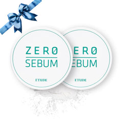 ETUDE Zero Sebum Duo en caja con control de brillos para piel mate