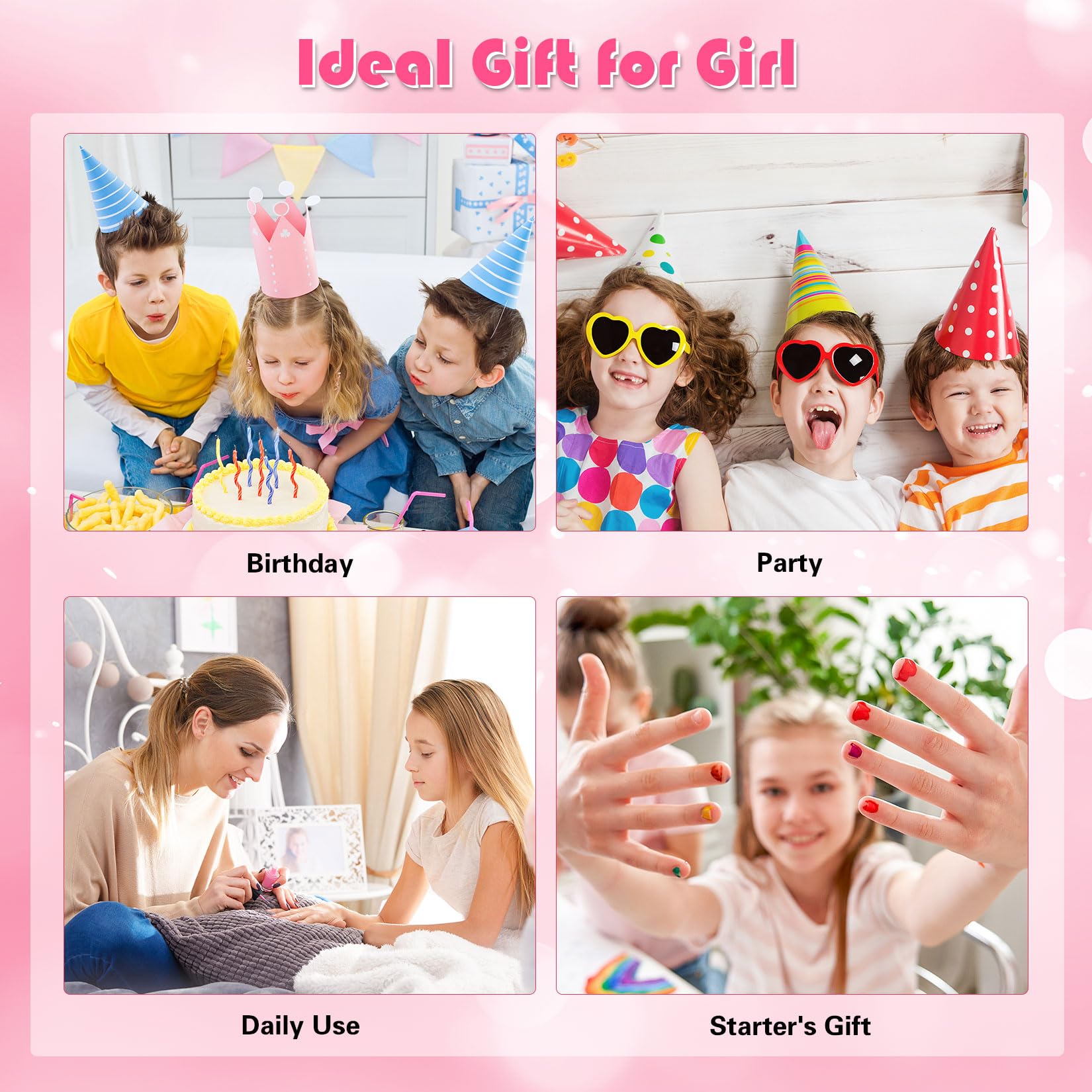 ETYJO Caja regalo: esmalte infantil ideal para fiestas y cumpleaños.