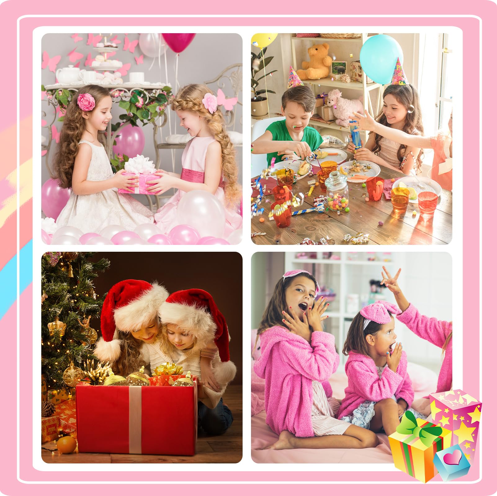 Set de esmaltes para niñas, seguro y creativo en casa.