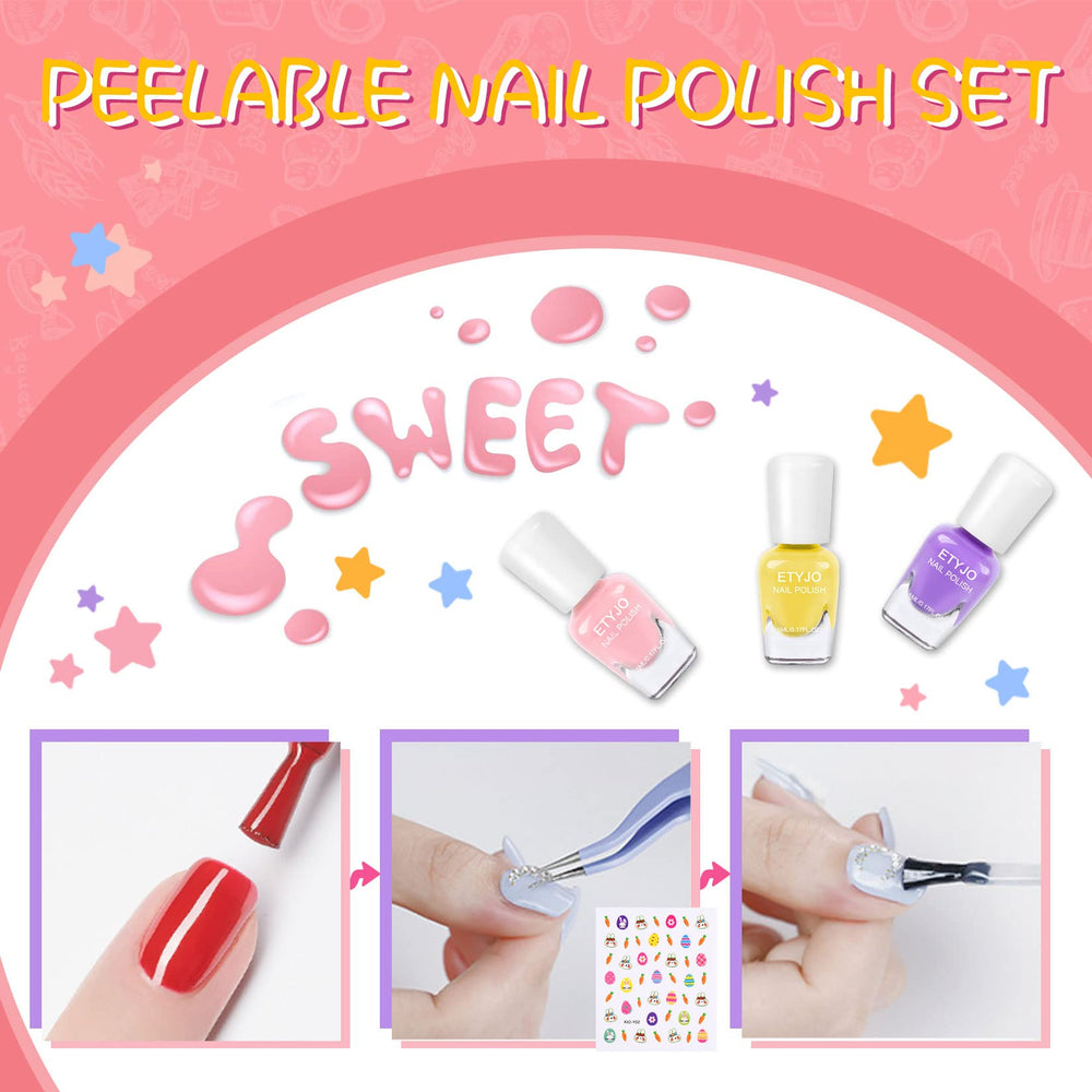 ETyJO pegatinas uñas para decoraciones rápidas y creativas.