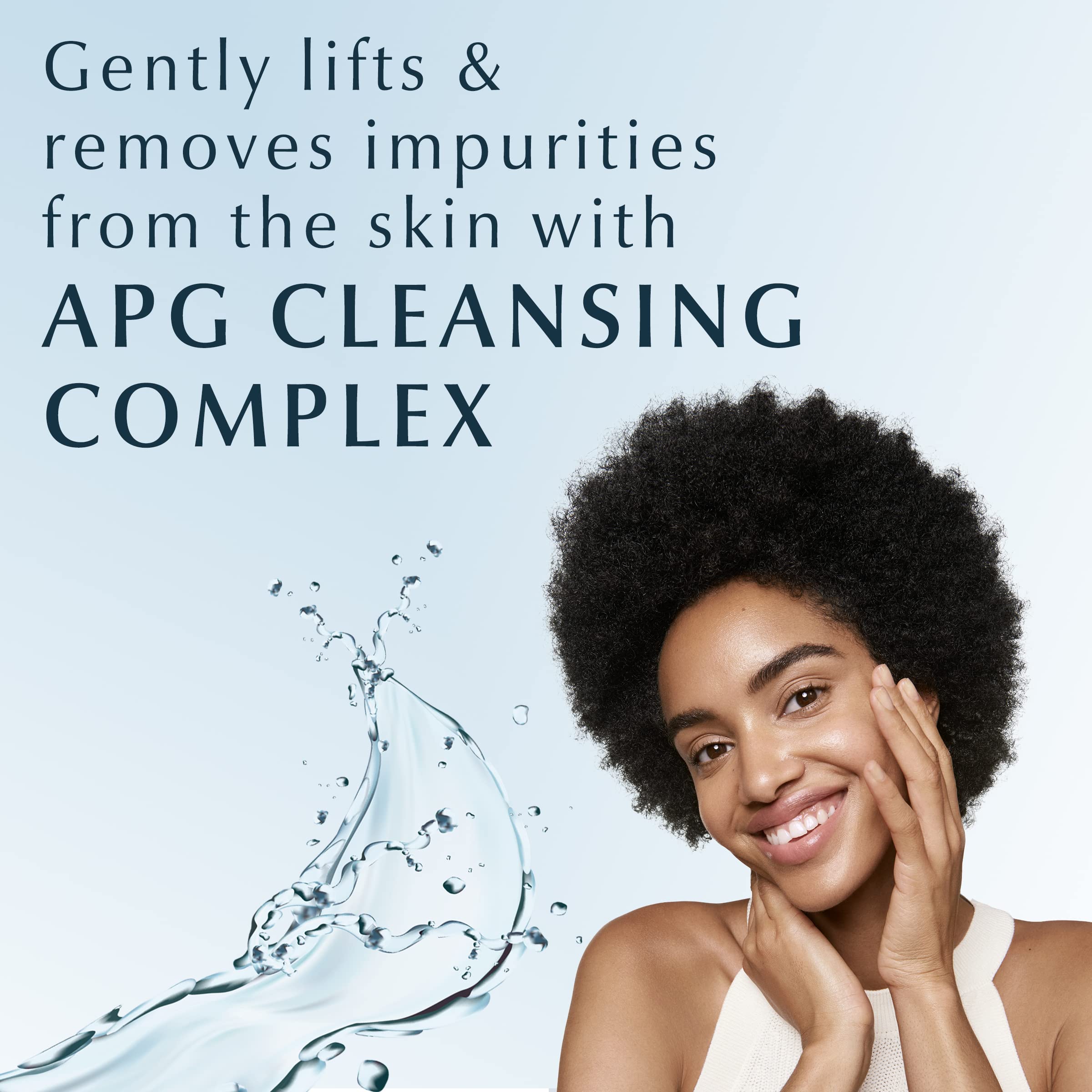 Complejo de limpieza APG de Eucerin para piel delicada.