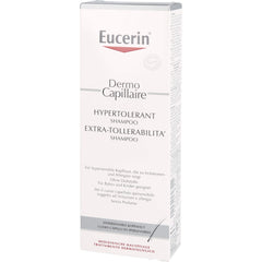 Eucerin Dermo Capilar Extra Tolerabilidad: textura ligera facilita enjuague y evita sensación grasosa.