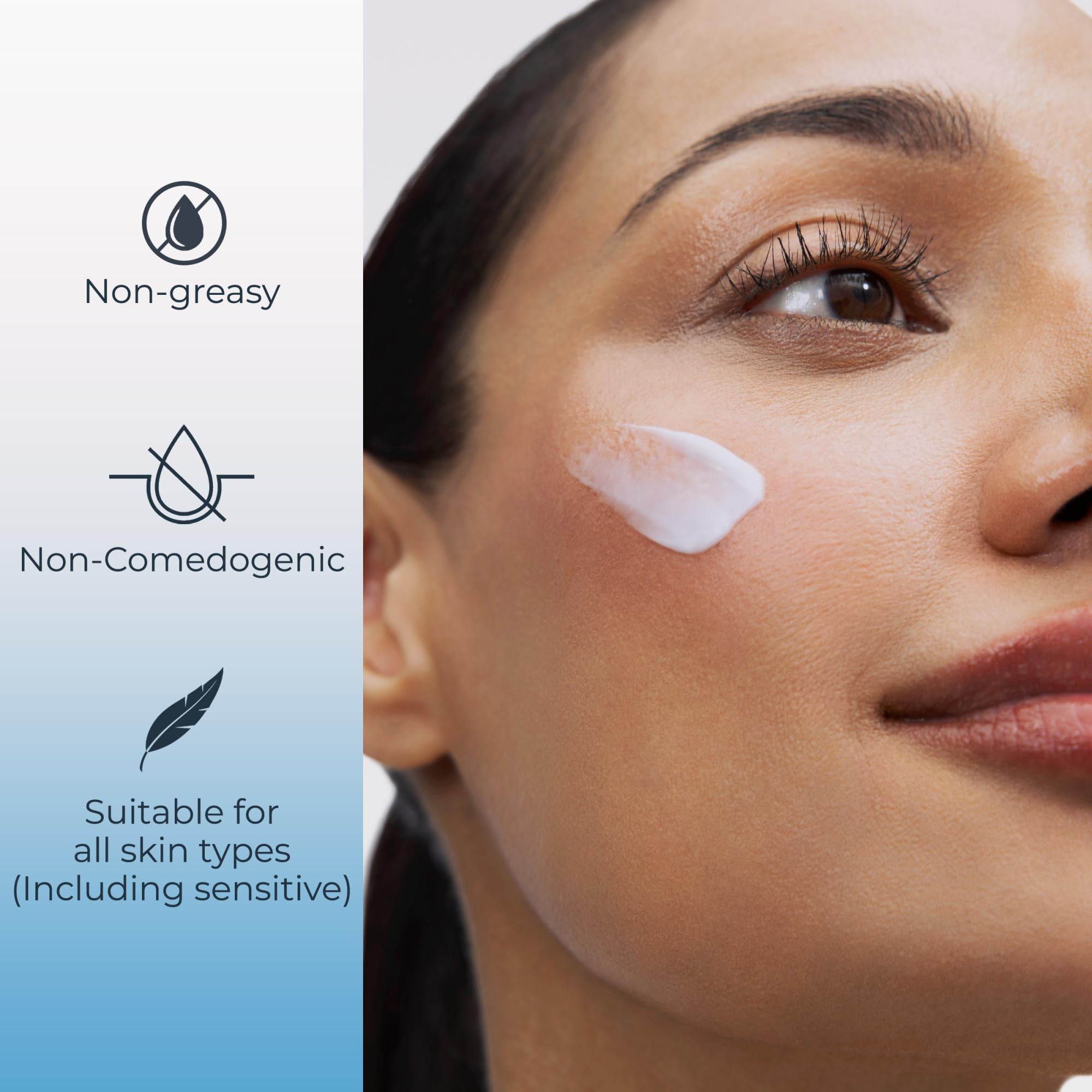 Eucerin ácido hialurónico macro y micro: hidratación en capas para piel fresca.