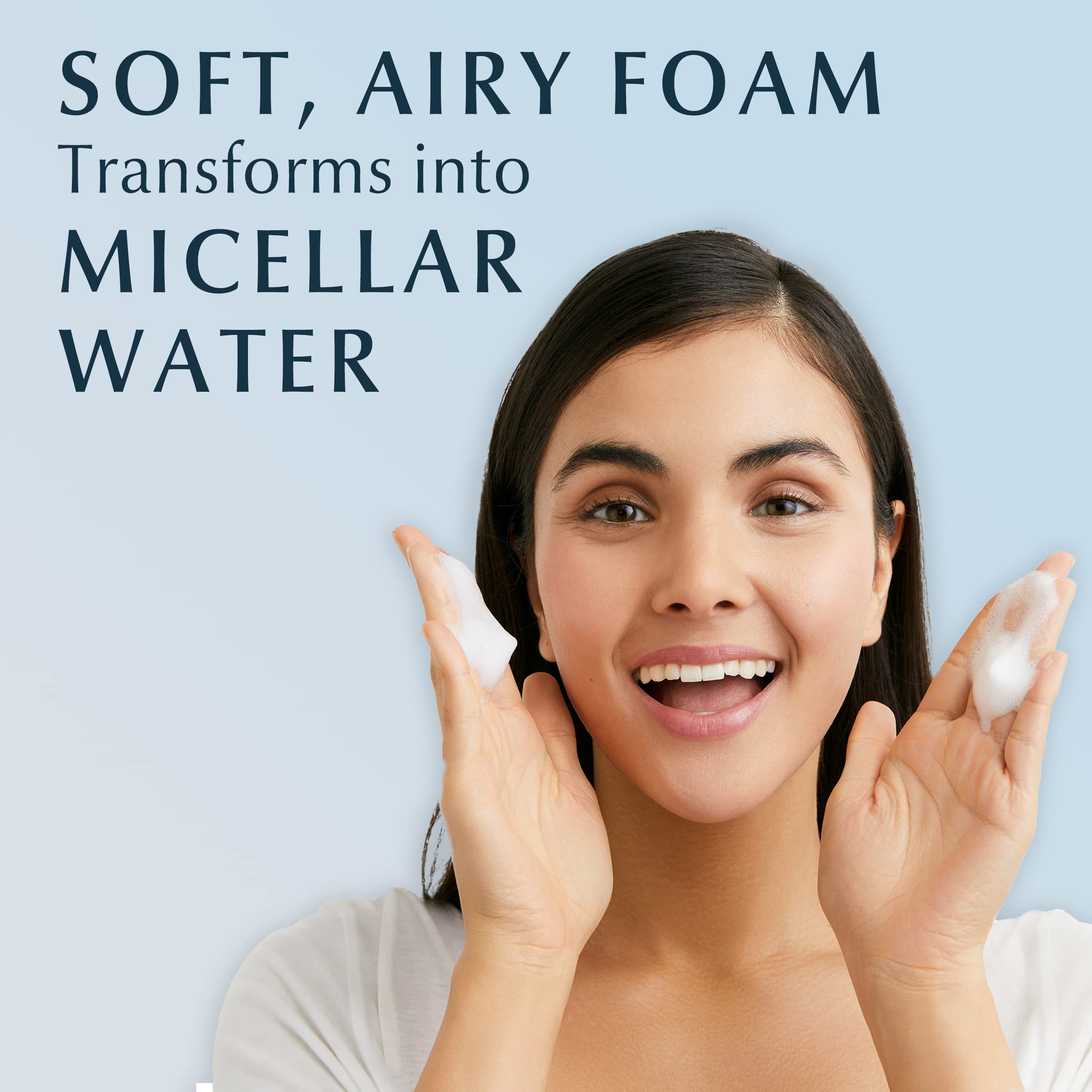 Limpieza sin fragancia ni alcohol para piel sensible con Eucerin.