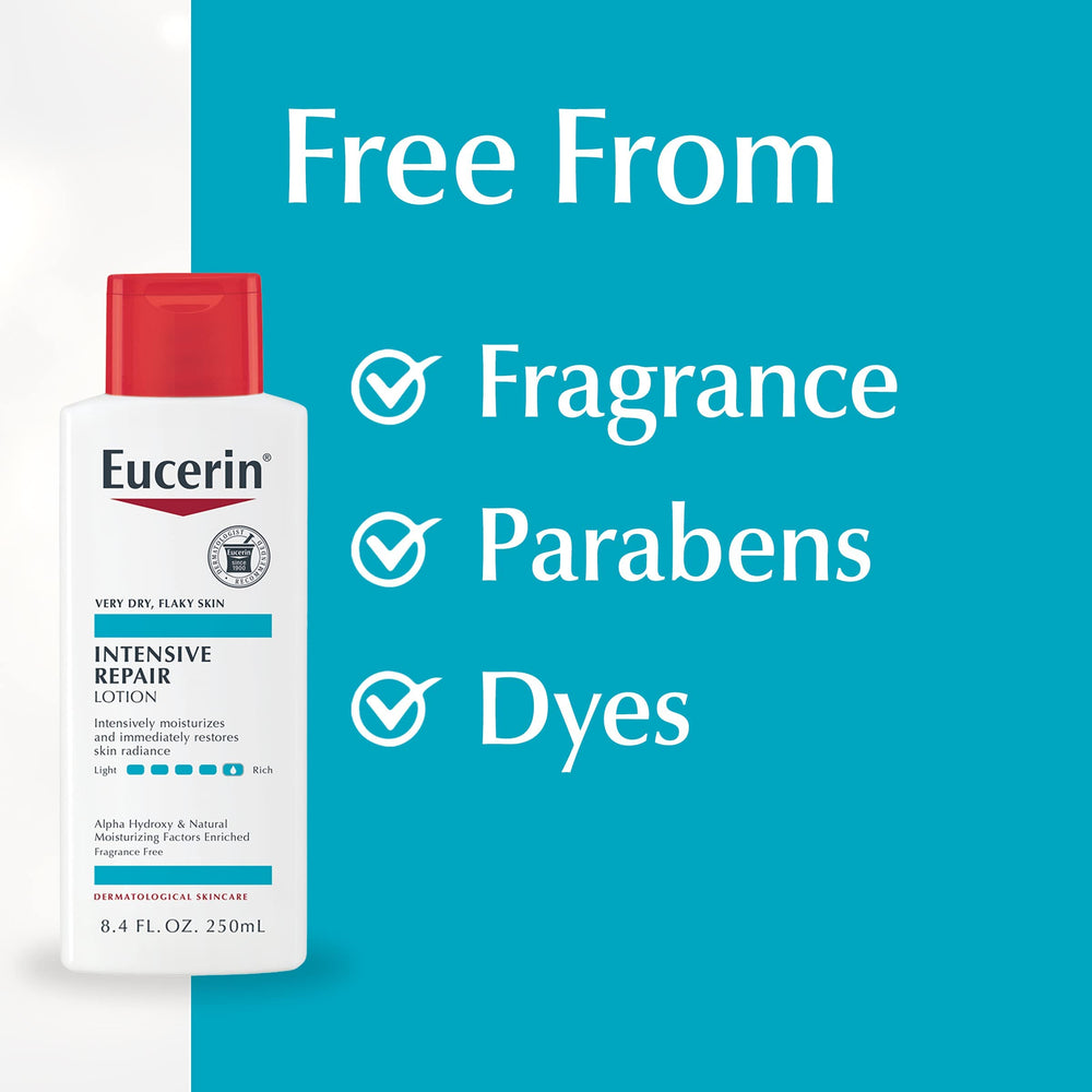 Factores naturales de hidratación en Eucerin para piel más suave