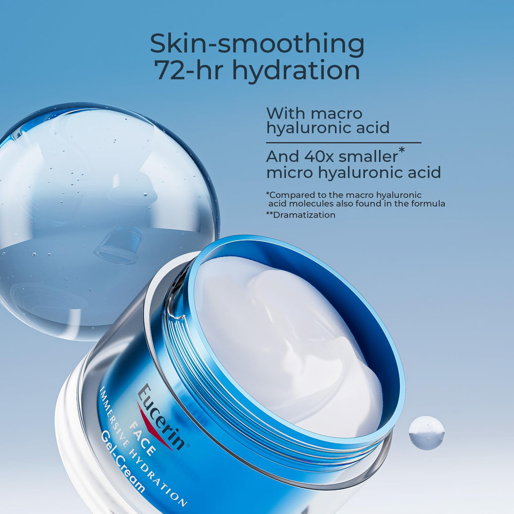 Eucerin Uso nocturno en rostro y cuello para renovación suave.