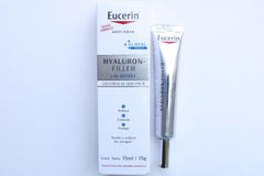 Eucerin Volume-Filler Contour des Yeux, flacon 15 ml, hydratation ciblée et réduction visuelle des rides