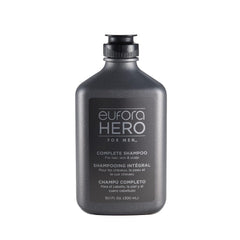 Eufora Hero para hombres, botella de champú para limpieza profunda.