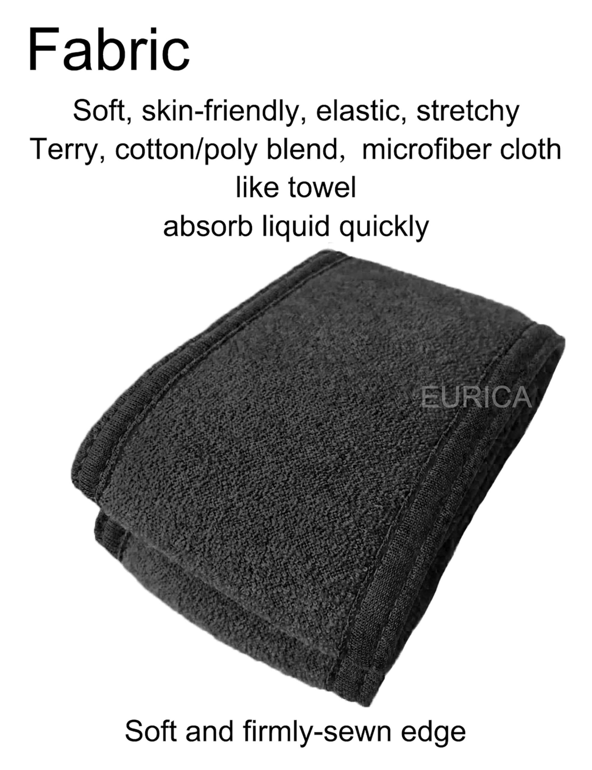 EUICAE banda sin calor para rizos, crea volumen suave sin dañar el cabello.