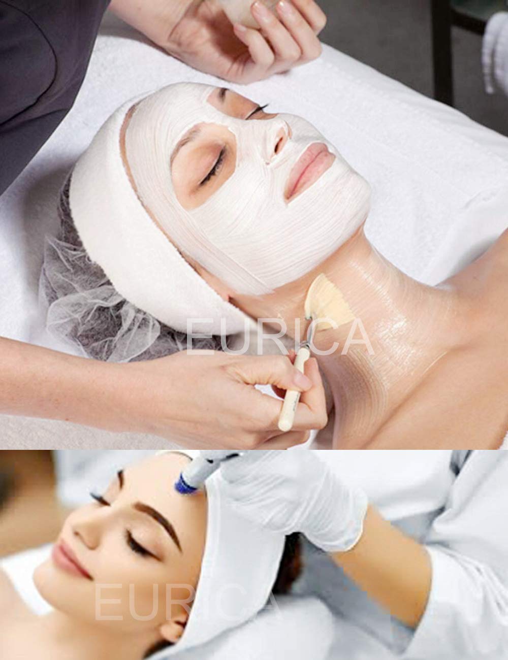 EUICAE banda spa suave para piel sensible, tela microfibra agradable al contacto.