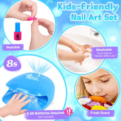EULRGAUS secador de uñas incluido para secado rápido sin manchas.