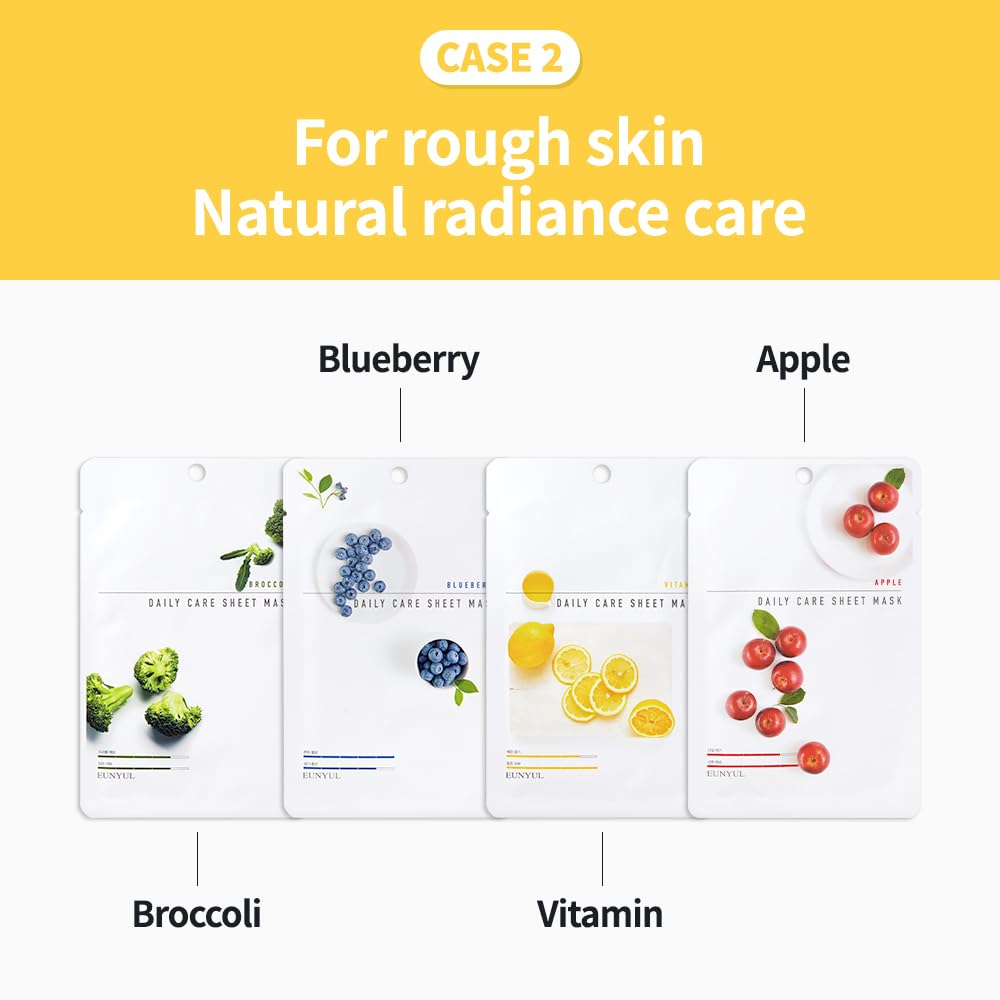 EUNYUL mascarilla-vitamina-brillo para piel radiante