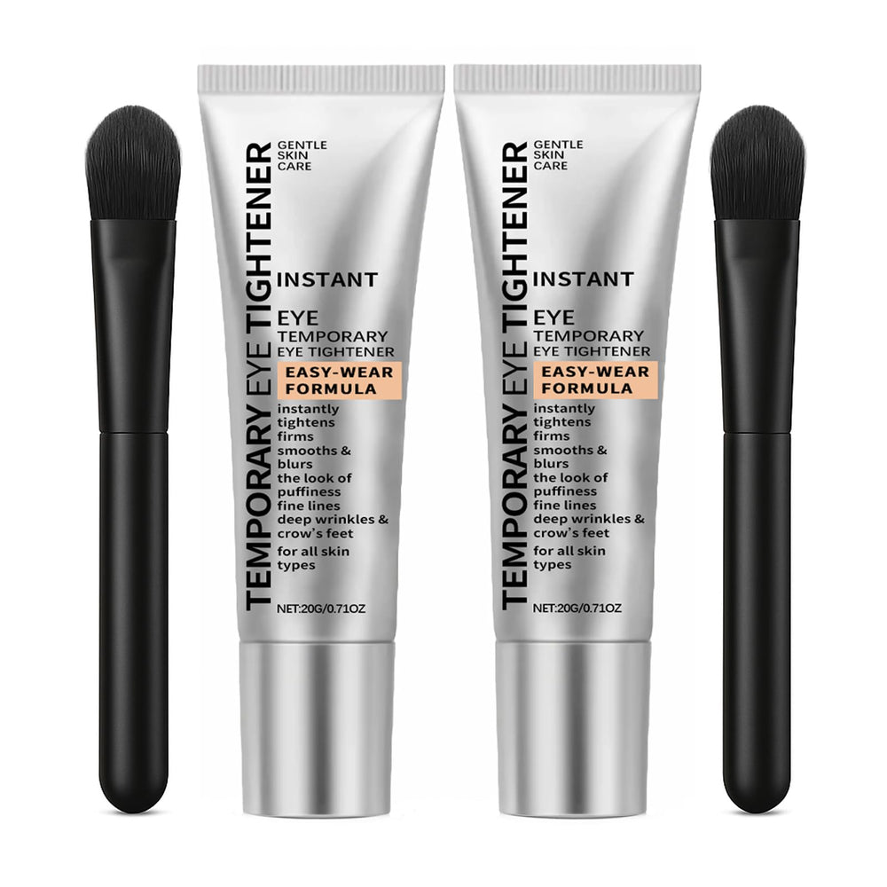 Euralissea Perfection Ojos crema 2piezas con pinceles para aplicación higiénica y precisa.
