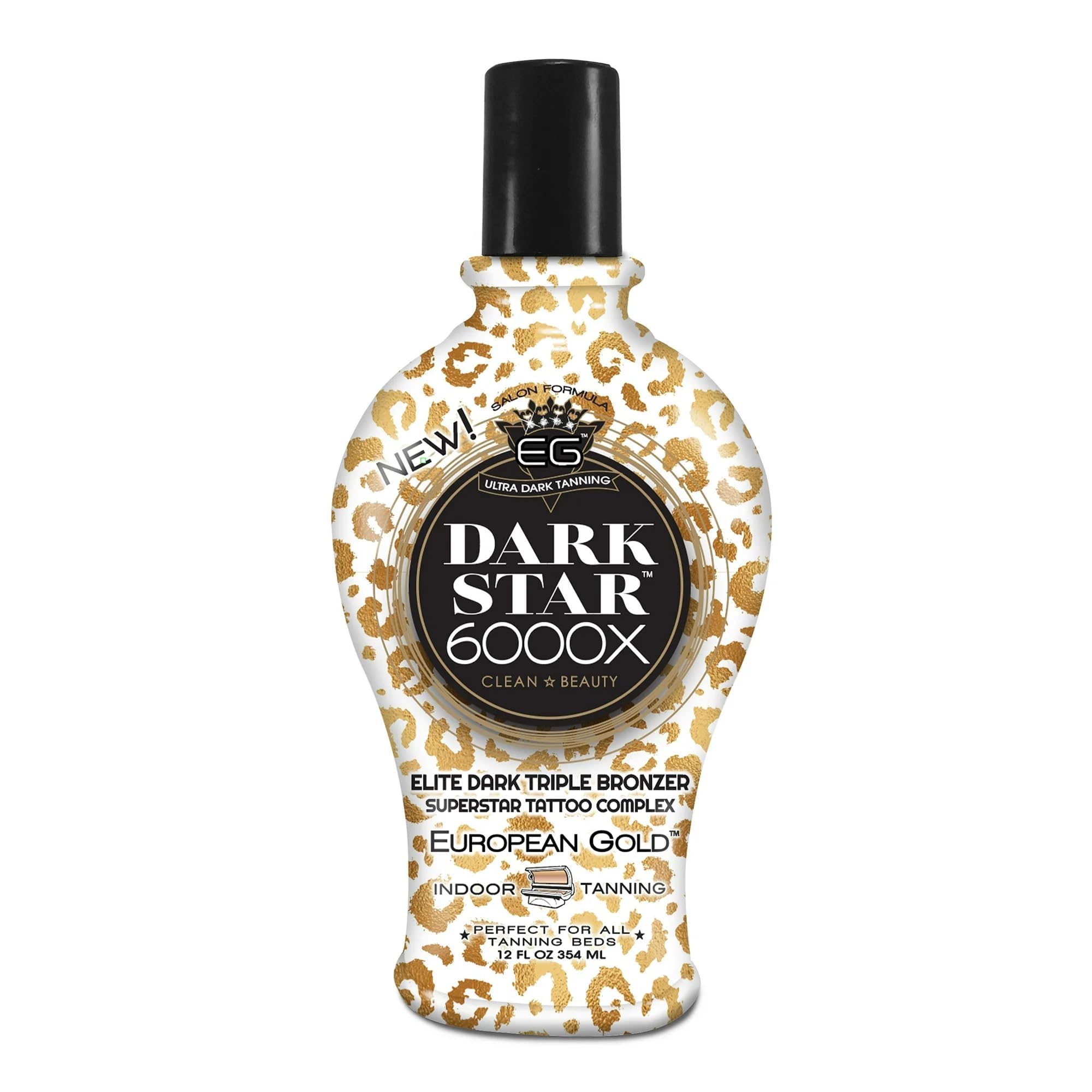 European Gold Dark Star 6000X: envase de 12 onzas para aplicación cómoda.