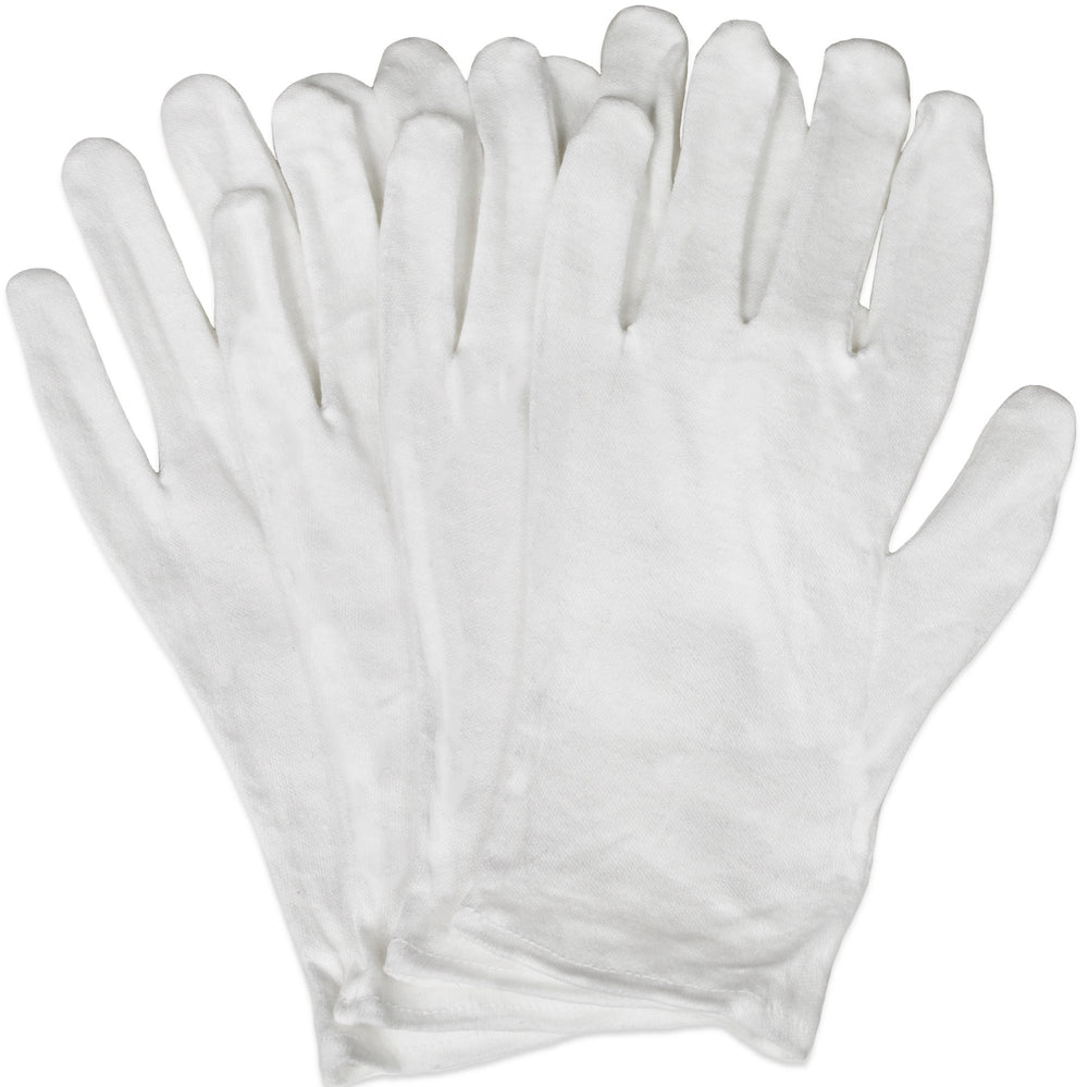 Guantes Eurow de algodón suave para pieles secas, comodidad y uso diario.