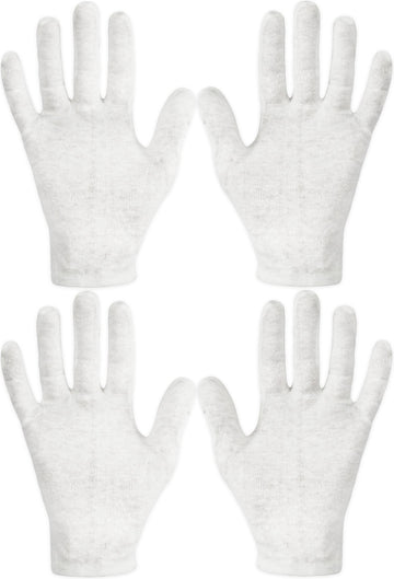 Guantes Eurow para humectación nocturna que ayudan a bloquear la crema en la piel.