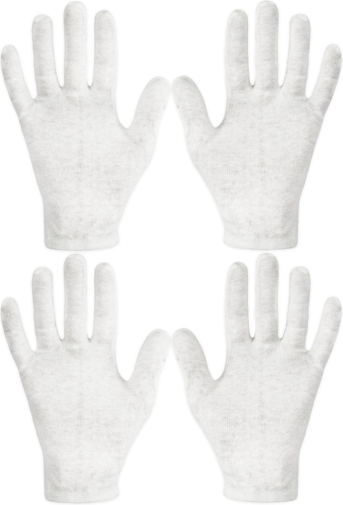 Guantes Eurow para humectación nocturna que ayudan a bloquear la crema en la piel.