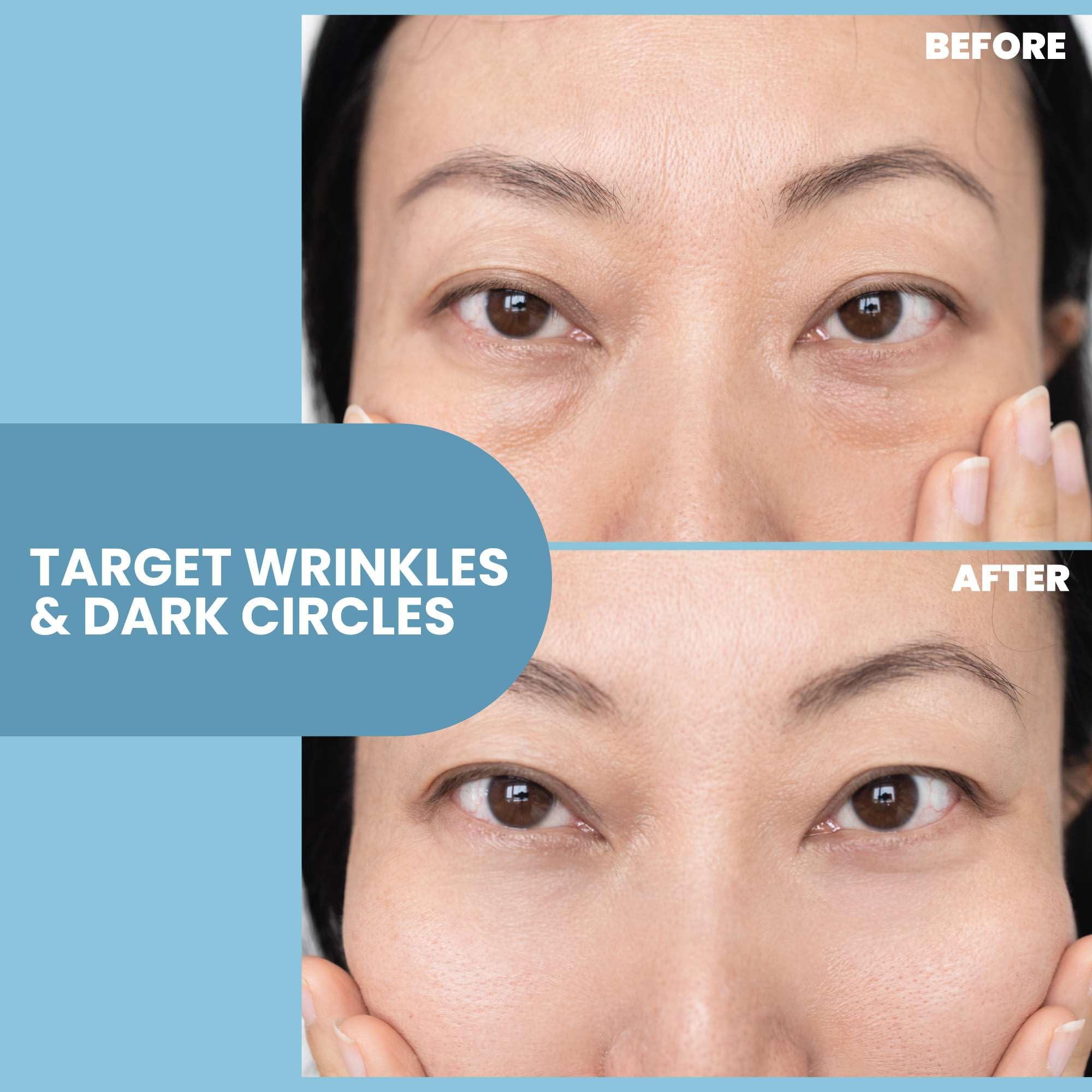 Eva Naturals Gel para ojos hidrata profundamente sin grasa
