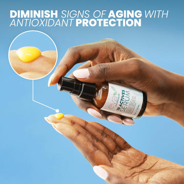 Eva Naturals Serum 10 Activos ilumina la piel para un aspecto radiante.