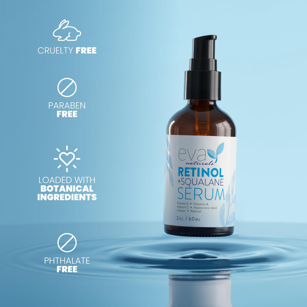 Aplicación diaria de Eva Naturals Sérum, ideal para rutina continua