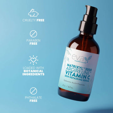 Eva Naturals Matrixyl3000 Argireline, rutina diaria, ideal para incorporar en el cuidado de la piel