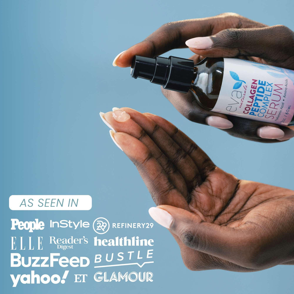 Emballage recyclable Eva Naturals Multi-Peptide, choix durable.