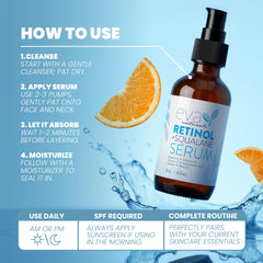 Sérum Eva Naturals, tono uniforme y brillo natural tras la aplicación
