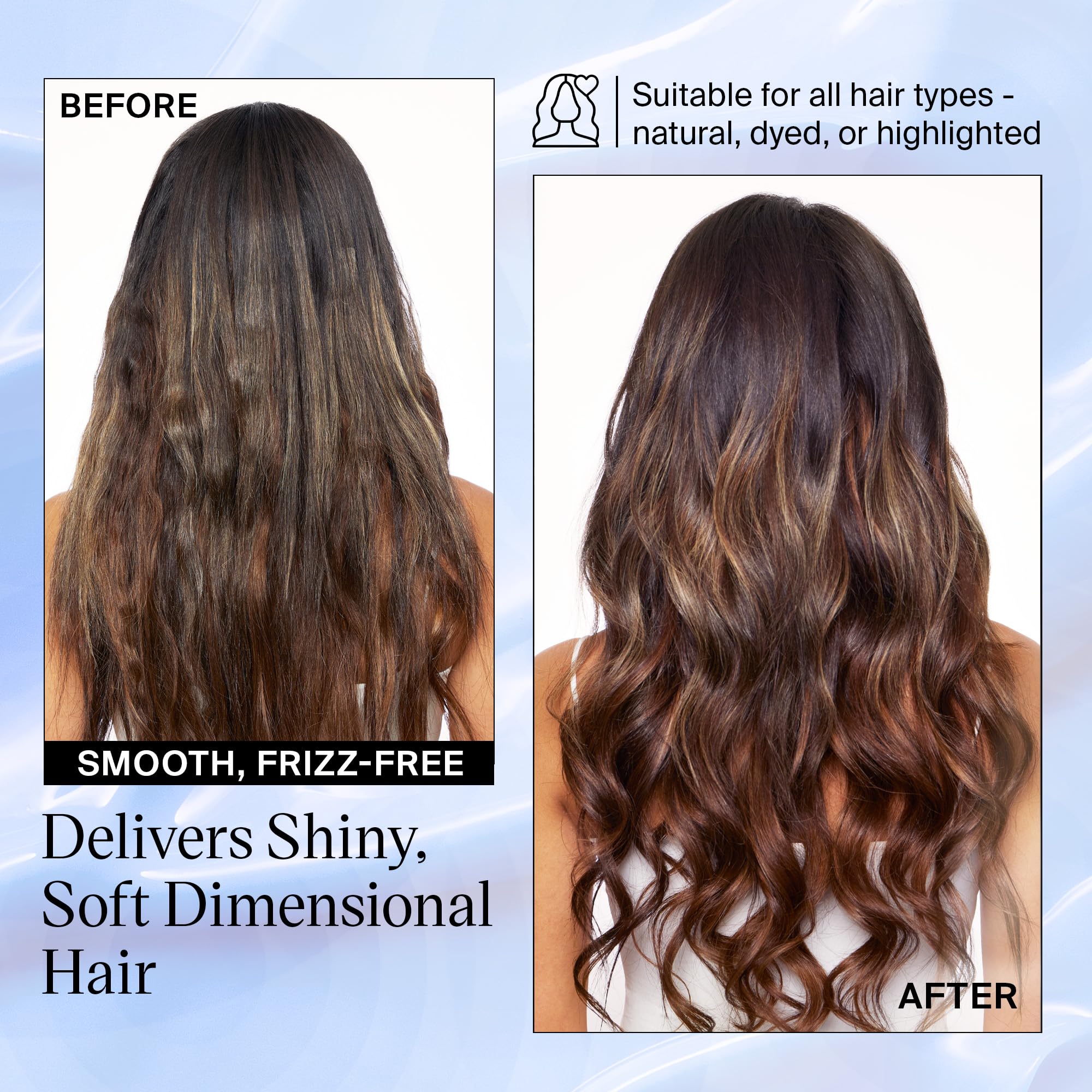 Eva NYC Brass to Sass Brunette para todo tipo de cabello con tonos cobrizos neutralizados.