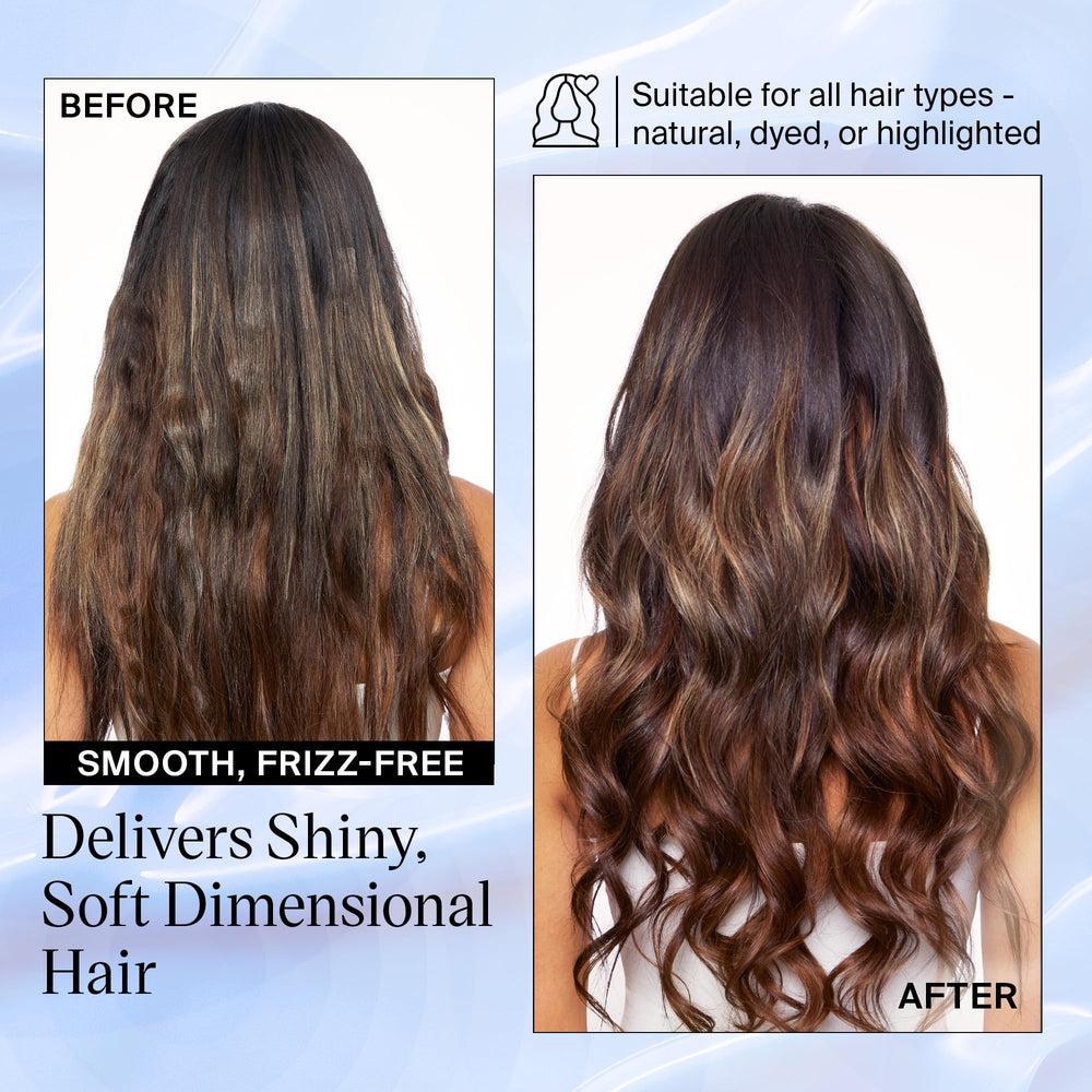 Eva NYC Brass to Sass Brunette para todo tipo de cabello con tonos cobrizos neutralizados.