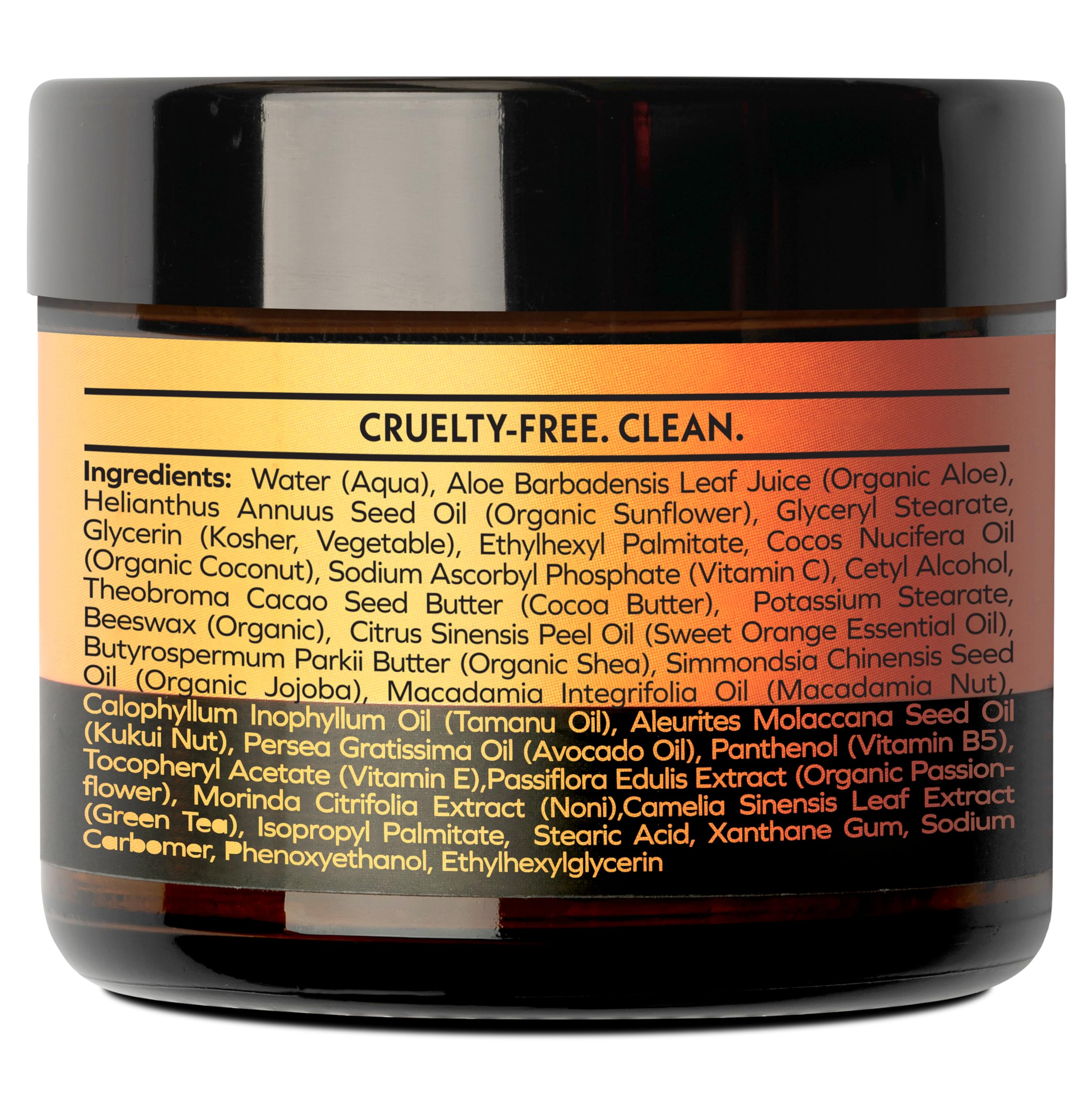 Ingredientes naturales de Eve Hansen, fórmula sin crueldad.