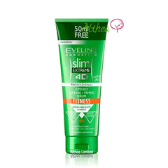Eveline Cosmetics suero 4D adelgazante: masaje circular para aumentar firmeza y definición.