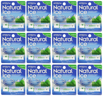 Ever Ready First Aid Natural Ice protector labial, aplicación suave.
