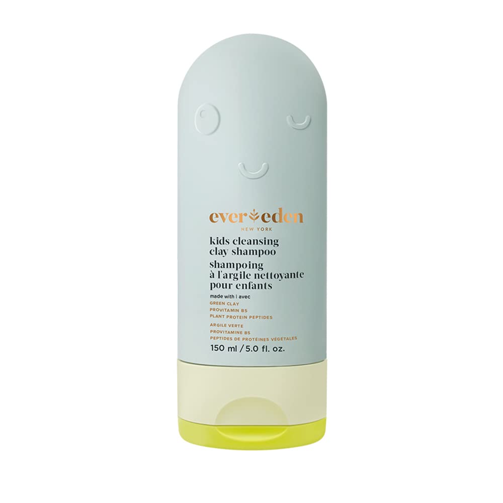 Evereden After Swim Shampoo para niños con arcilla verde detoxifica cabello tras la piscina.