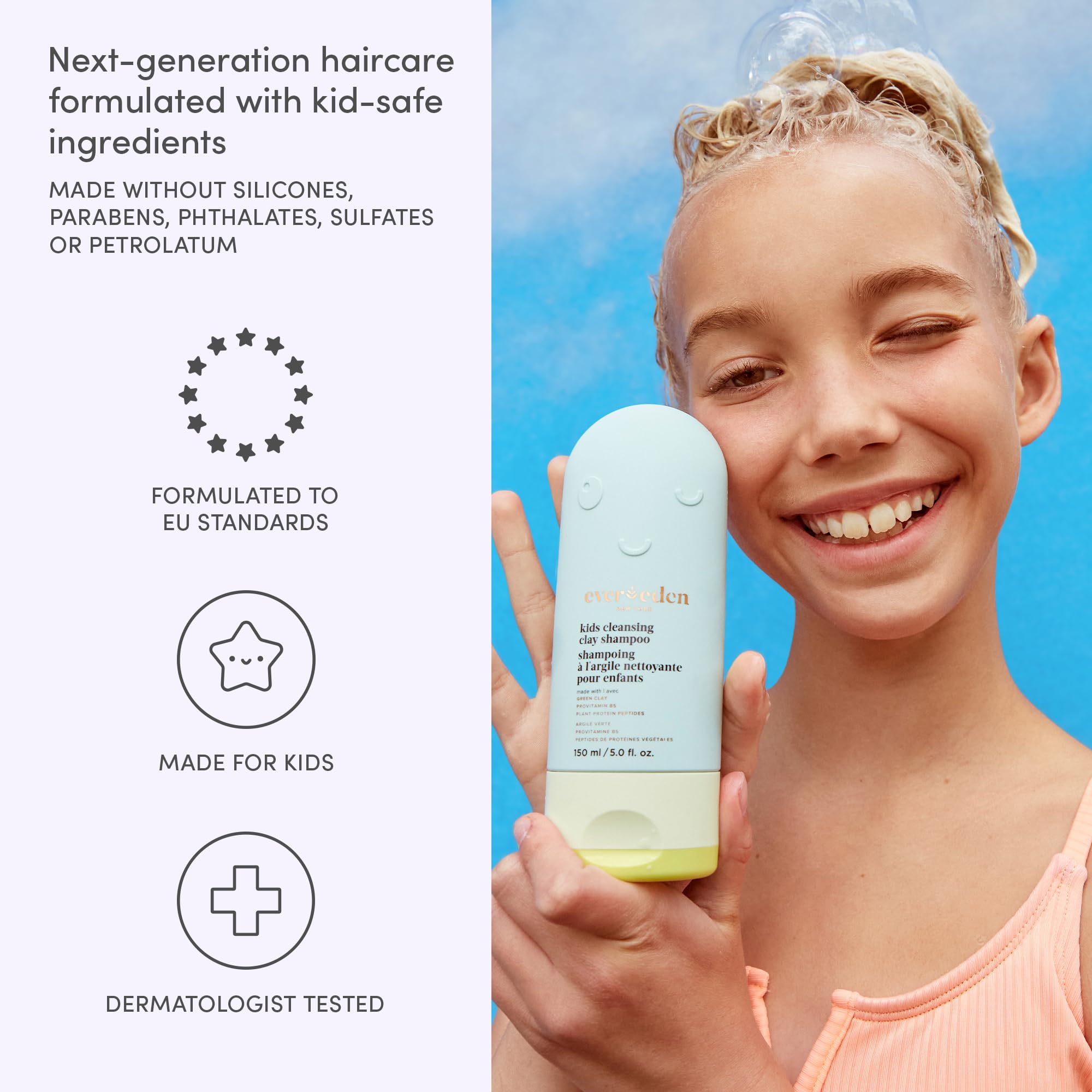 Evereden After Swim Shampoo controla el exceso de grasa sin resecar.