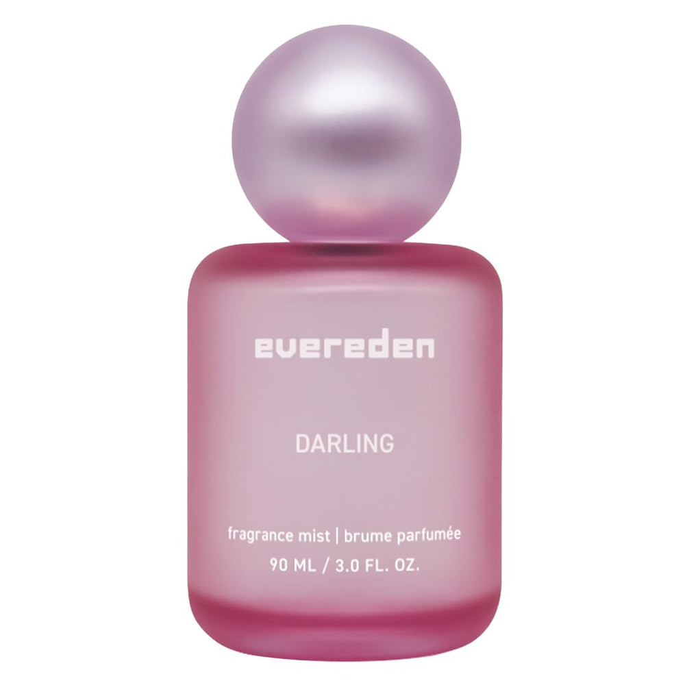 Evereden Darling bruma para cabello y cuerpo, aroma floral suave para uso diario.