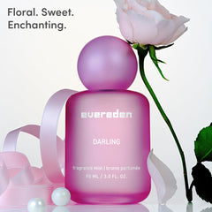 Evereden Darling, notas rosa y fresa, experiencia floral para chicas jóvenes.