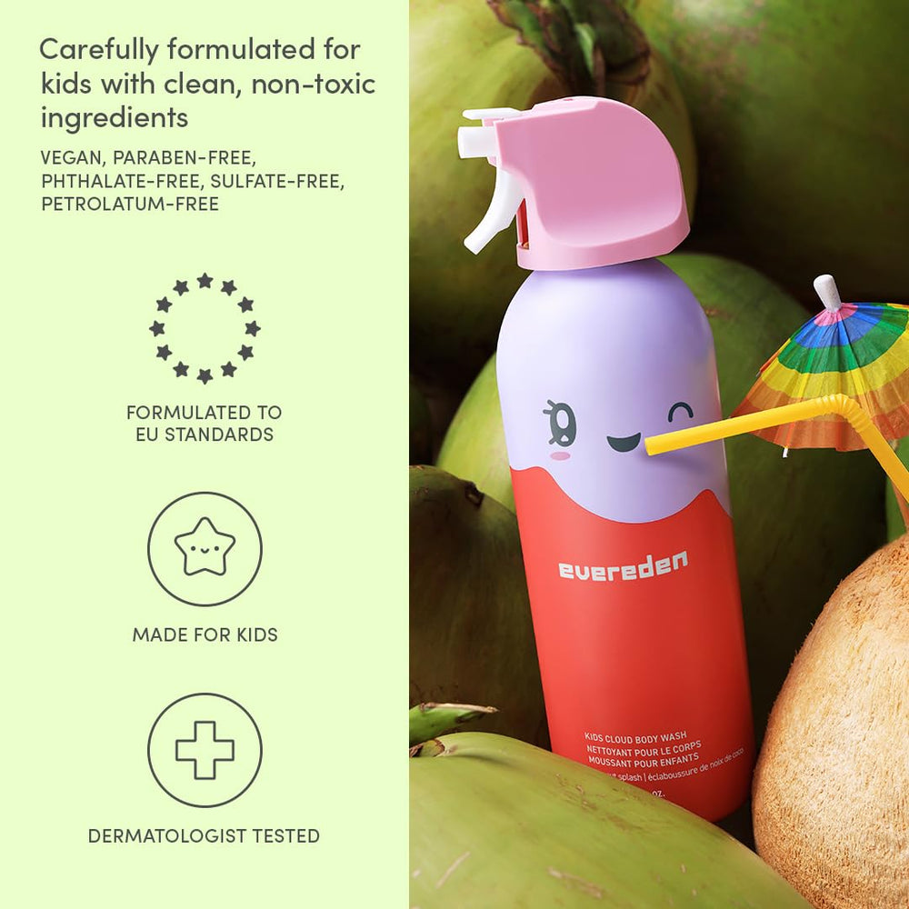 Dispensador seguro para manos pequeñas de Evereden.