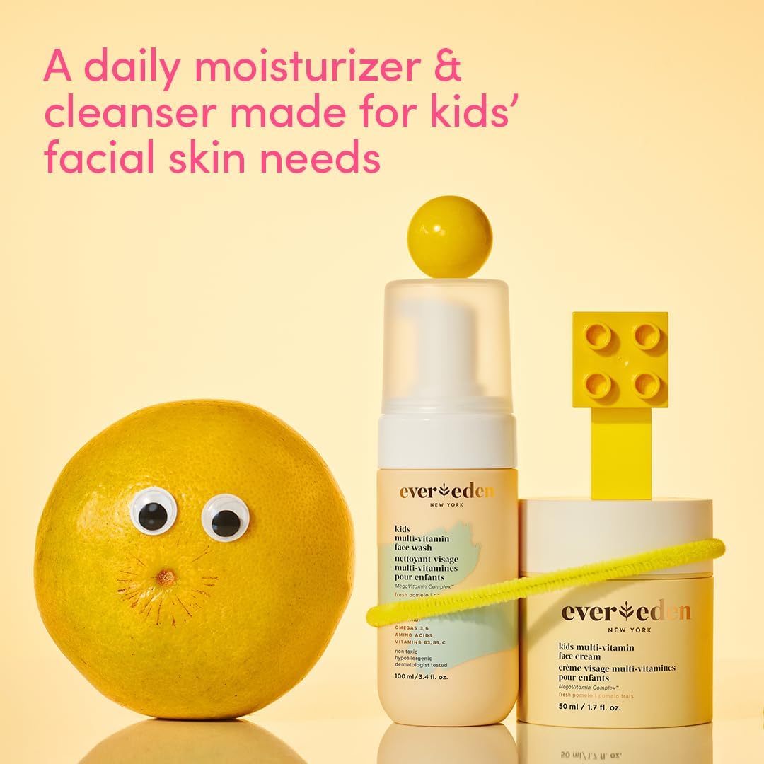 Evereden Enfants Creme Visage Hydratante: hydratation légère pour le visage.
