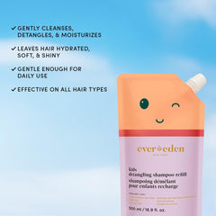 Envase del set de Evereden listo para la hora del baño