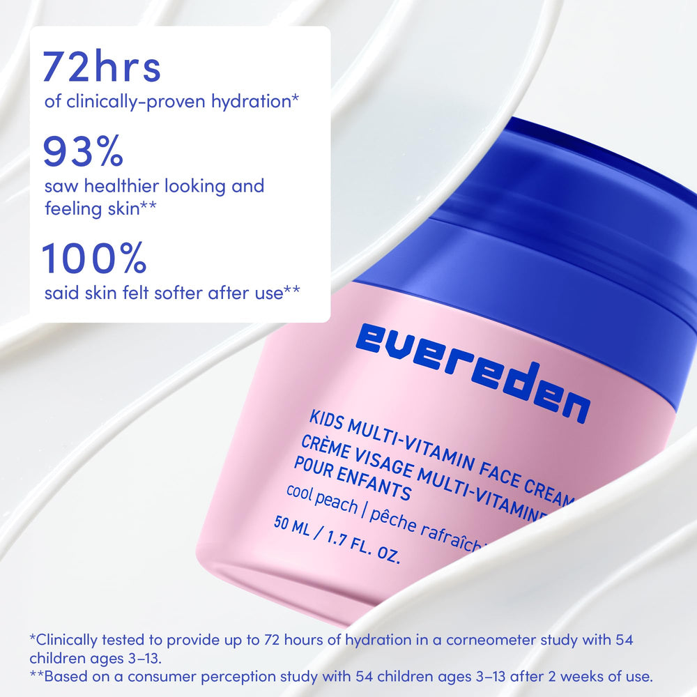 Fragancia durazno-violeta de Evereden, experiencia agradable para niños.