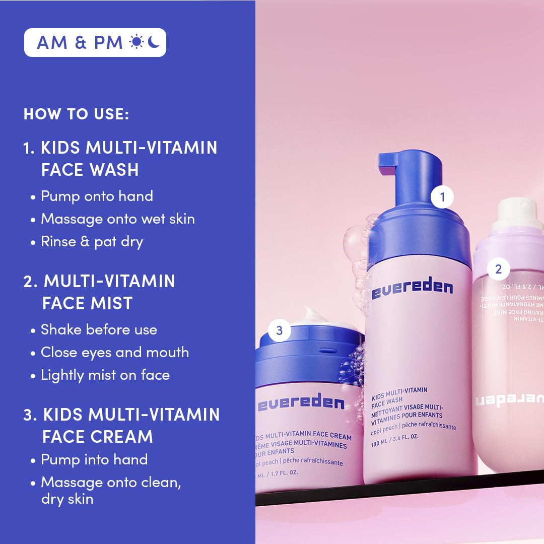 Evereden dermatológicamente probado vegano, seguro para piel sensible