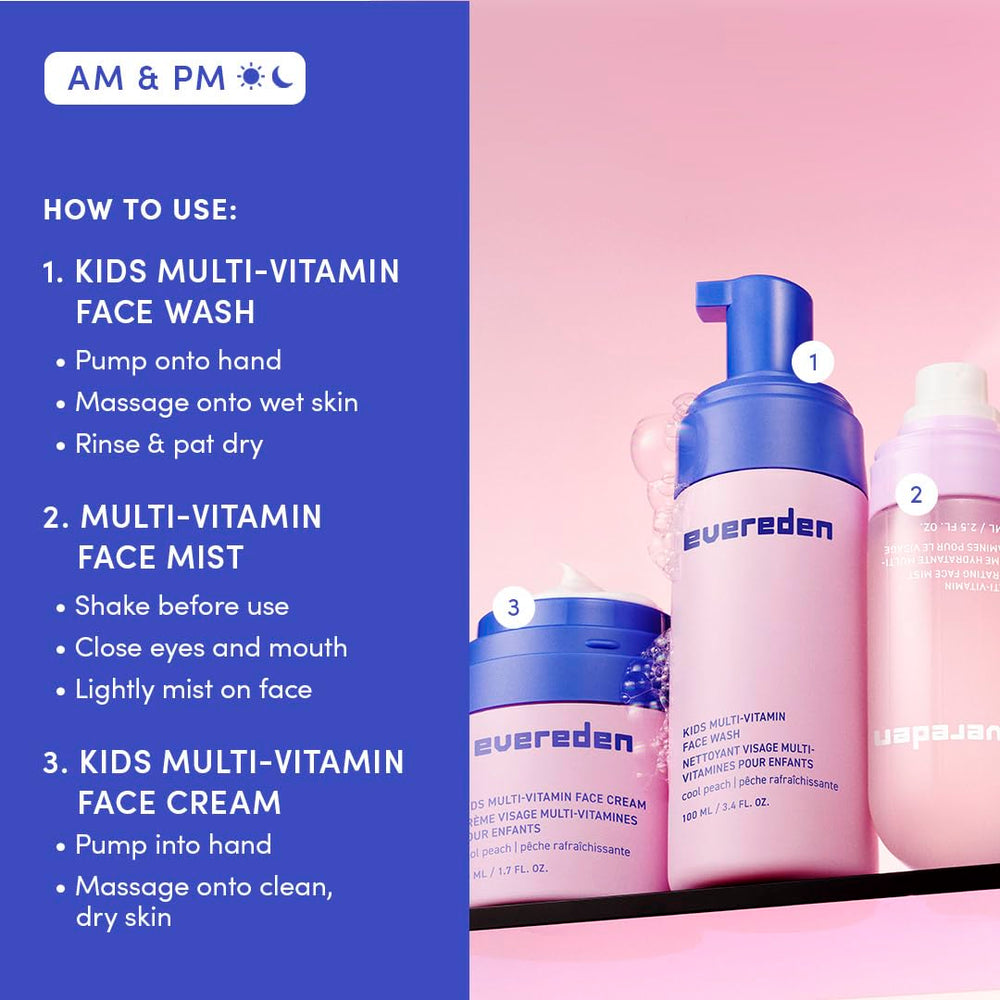 Evereden dermatológicamente probado vegano, seguro para piel sensible