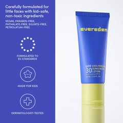 Evereden Kids protector solar mineral SPF30 melón: protección diaria para piel joven