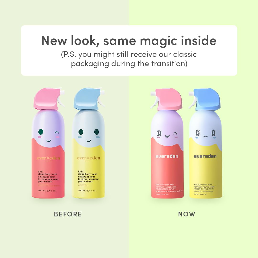 Evereden espuma nube en forma de juego para el baño