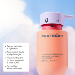 Evereden Niños Dos-en-Uno: sin enjuague para cabello suave