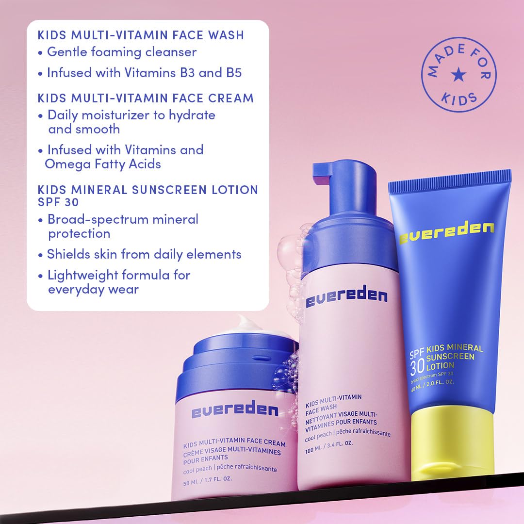 Evereden protector solar mineral SPF 30 para protección diaria.