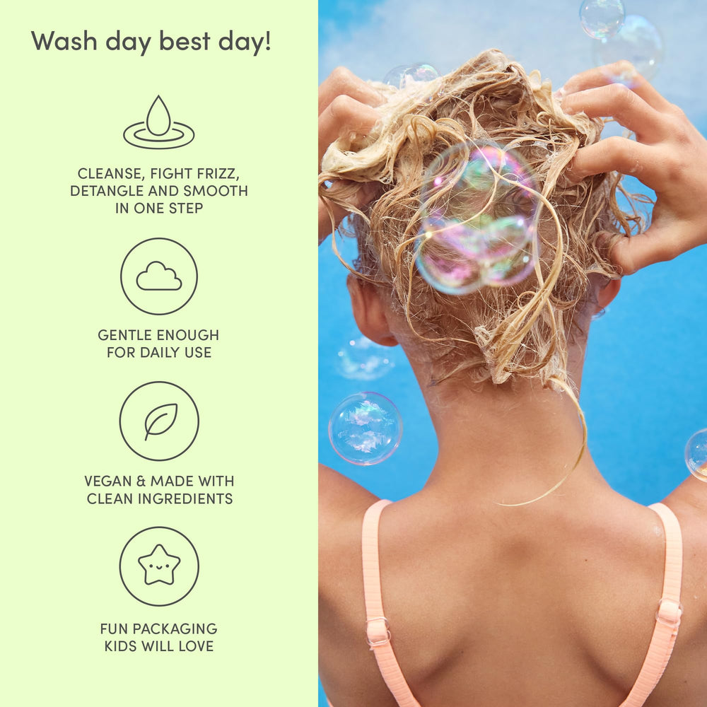 Evereden Shampooing Enfants - Développé avec dermatologues pour une routine sûre.